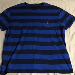 Men’s L Polo Striped Shirt